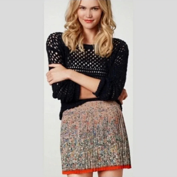 American Eagle Outfitters Floral Pleated Skirt - Picture 3 of 10